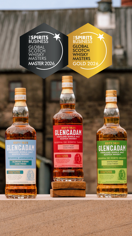 Glencadam wins Master & Gold awards at the Scottish Whisky Masters 2026