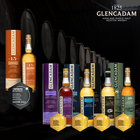 Glencadam wins Master Award and Gold medals at 2024 Scotch Whisky Masters