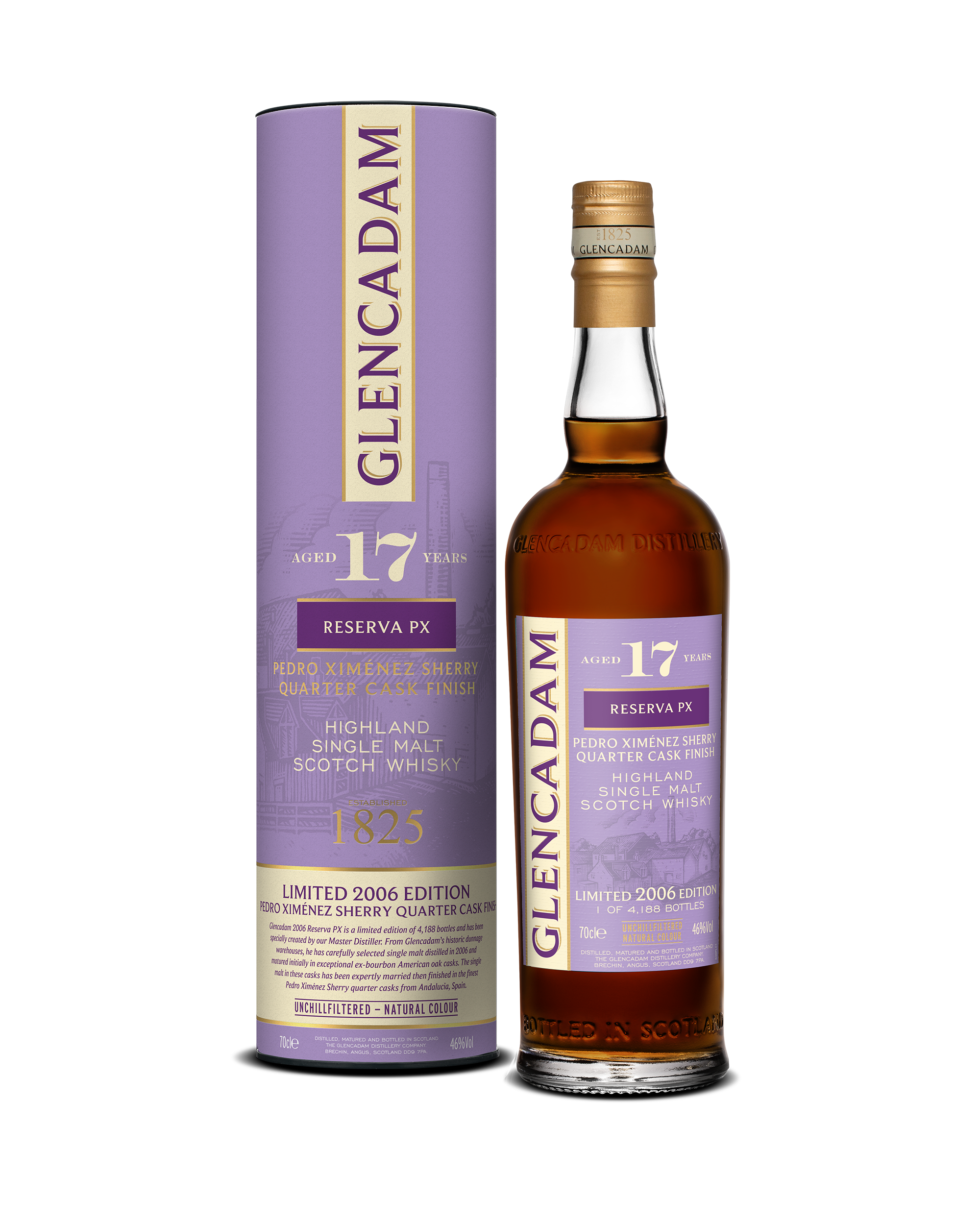 Glencadam 2006 17 Years Old Reserva PX Quarter Cask – Glencadam Whisky