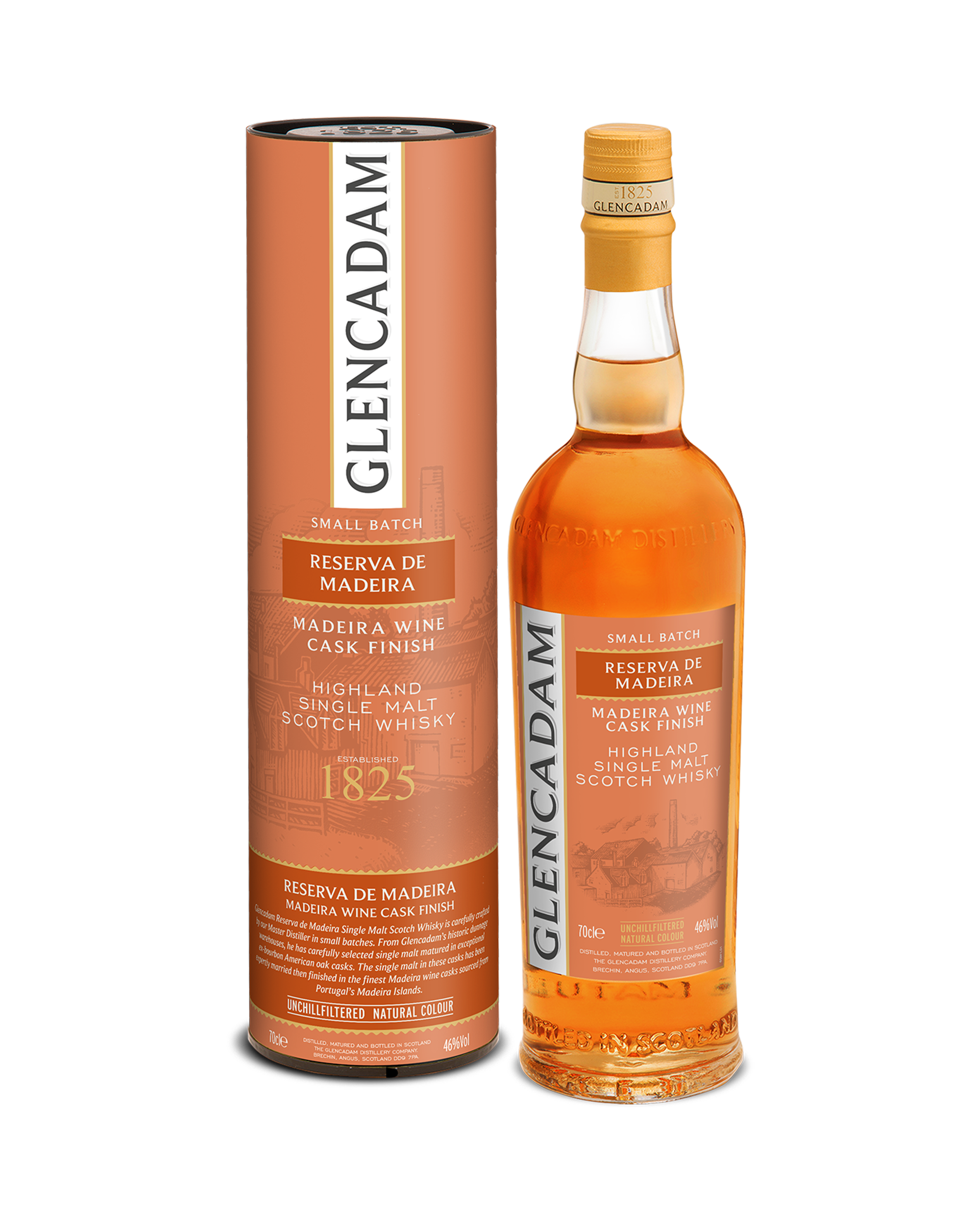 ウイスキー GLENCADAM RESERVA PX 700ml 46% Glencadam Reserva de Madeira – Glencadam Whisky