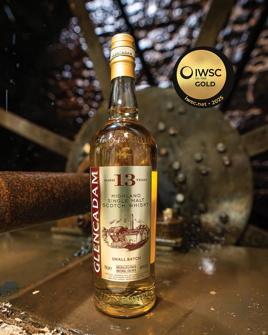 Glencadam 13 Year Old awarded a Gold Medal at the 2025 International Wine & Spirit Competition